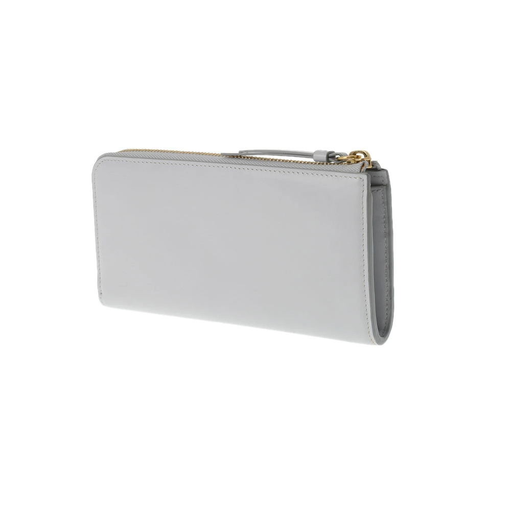 Chloe blue long zipper wallet leather Blue